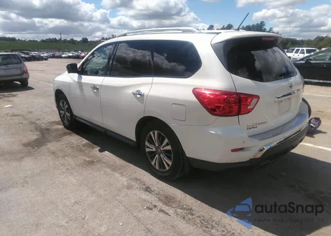 2017 Nissan Pathfinder Sl from USA, damaged, VIN 5N1DR2MM4HC631744